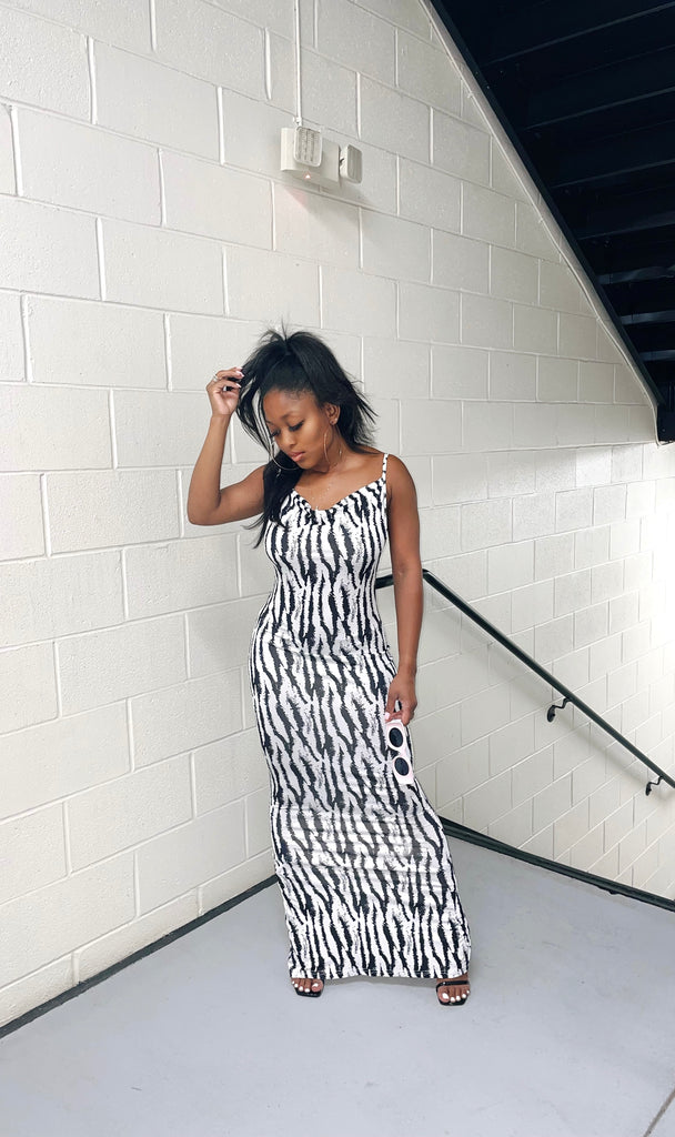 Zambi Maxi w/ Split Detail - Miss Tino Boutique