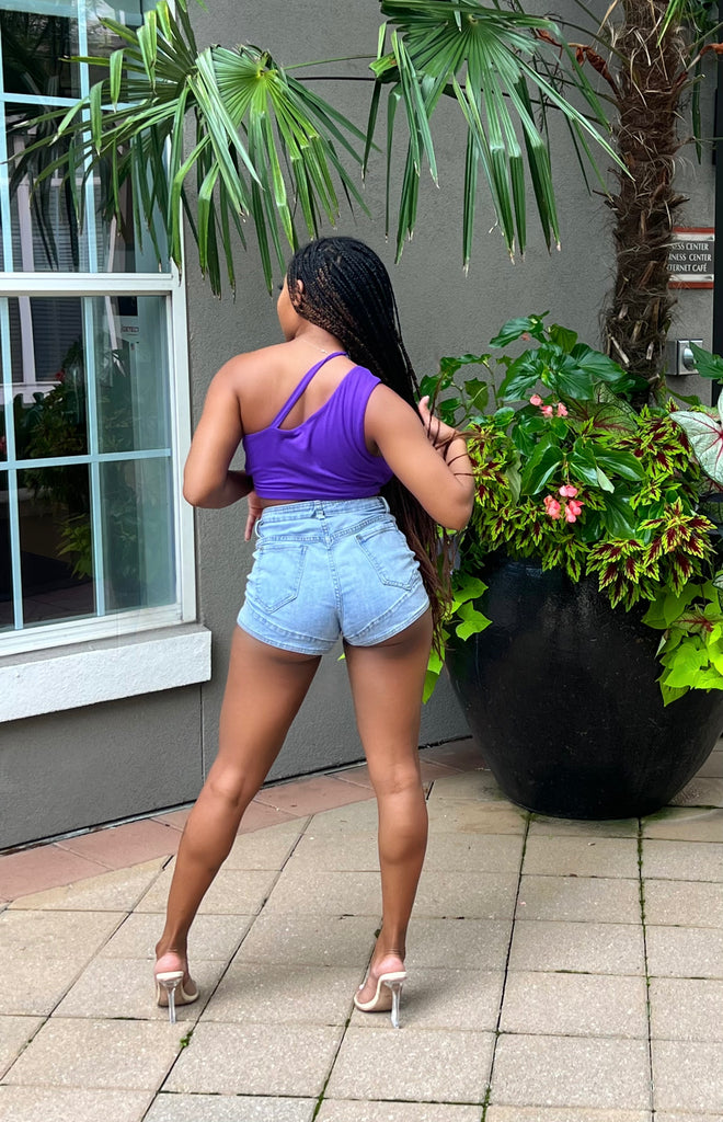 Seamed Shorts - Miss Tino Boutique